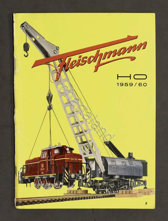 Catalogo Modellismo Ferroviario - Fleischmann HO 1959 / 60 F …