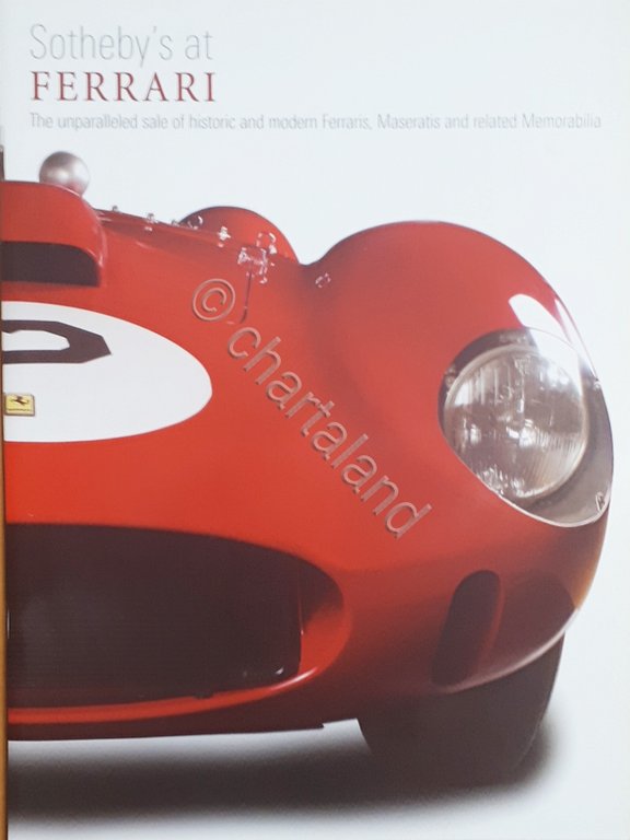 Catalogo Mostra - Sotheby's at Ferrari - 2005