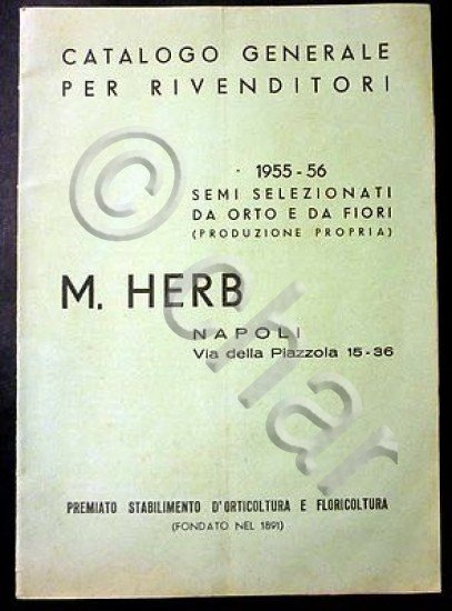 Catalogo Orticoltura Floricoltura Herb Semi selezionati da orto e da …