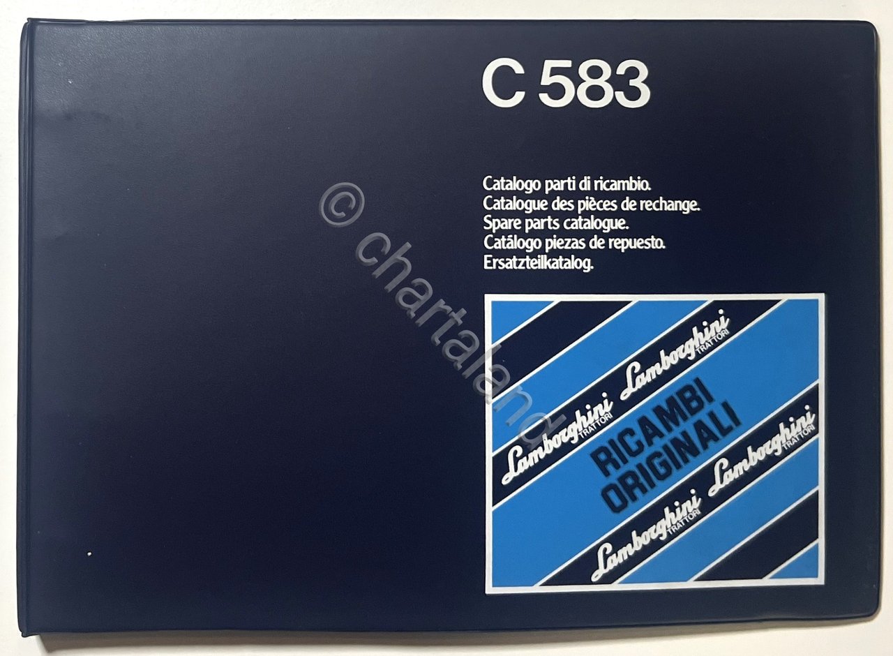 Catalogo Parti di Ricambi Originali Lamborghini - C 583 - …