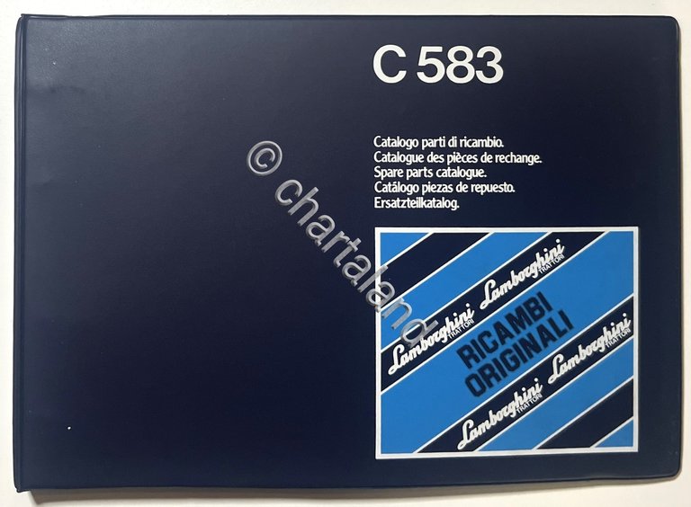 Catalogo Parti di Ricambi Originali Lamborghini - C 583 - …