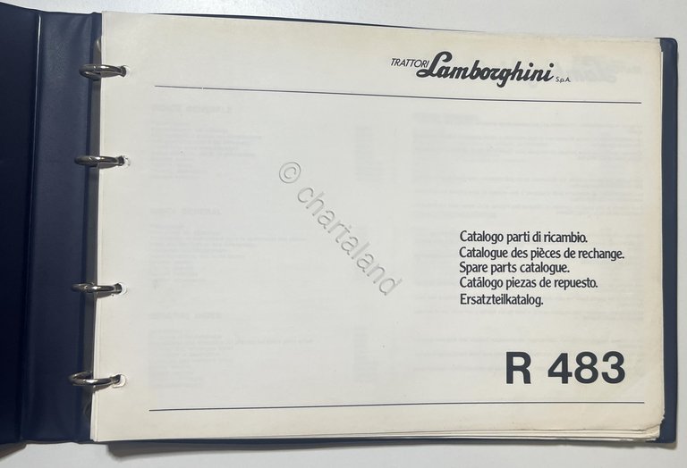 Catalogo Parti di Ricambi Originali Lamborghini - R 483 - …