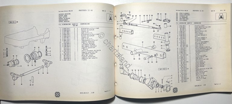 Catalogo Parti di Ricambi Originali SAME Trattori - Frutteto 60 …