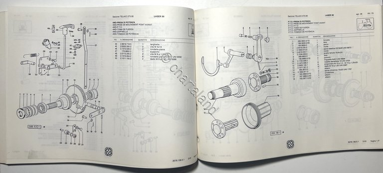 Catalogo Parti di Ricambi Originali SAME Trattori - Laser 90 …