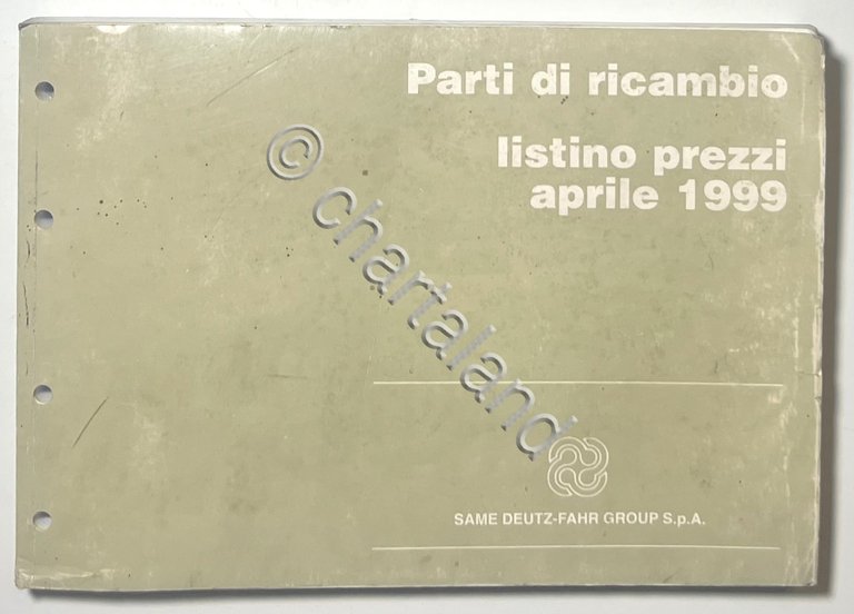 Catalogo Parti di Ricambi Originali SAME Trattori - Listino Prezzi … | Immagine Gallery 1