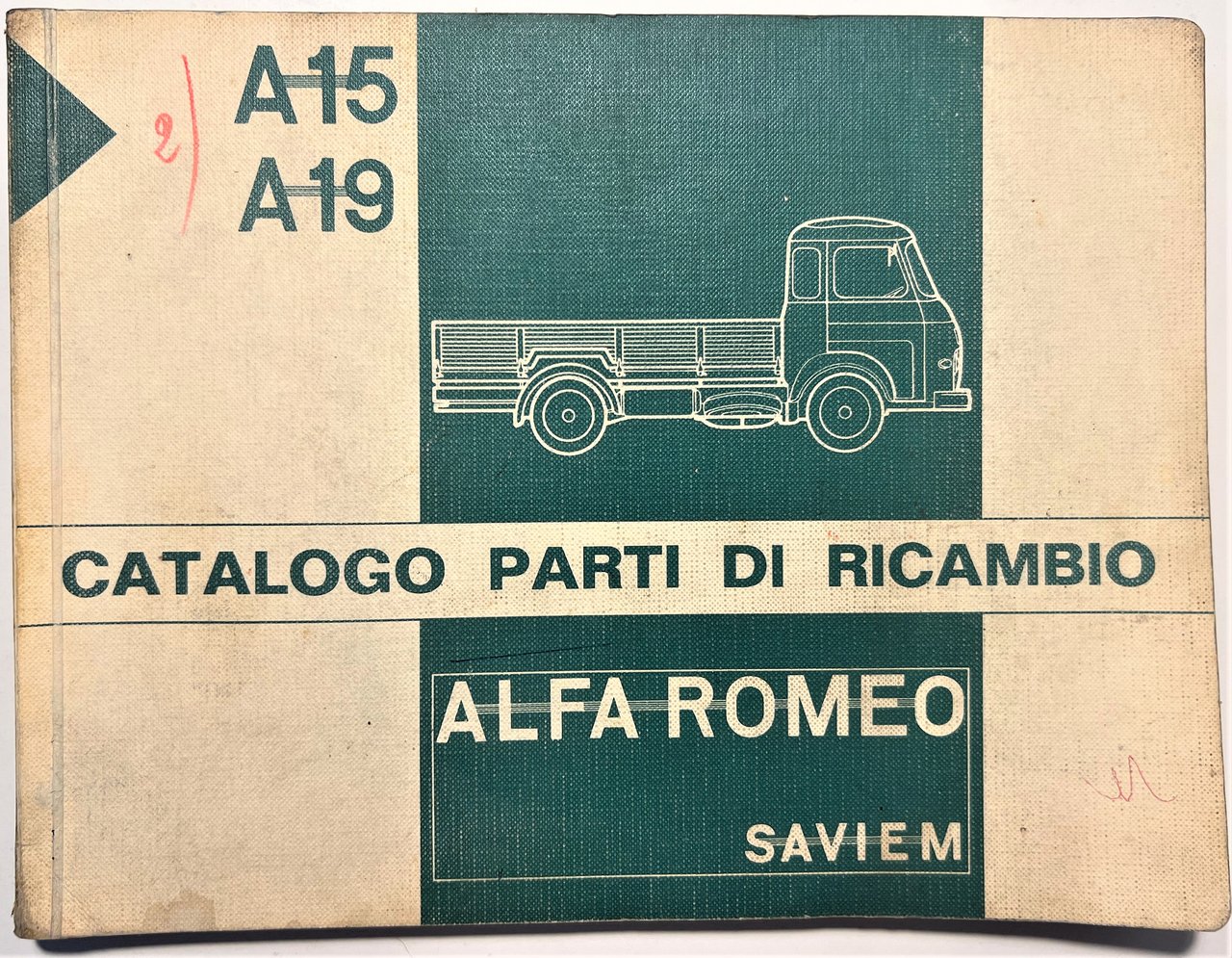 Catalogo Parti di Ricambio - Alfa Romeo Saviem - A.15 …