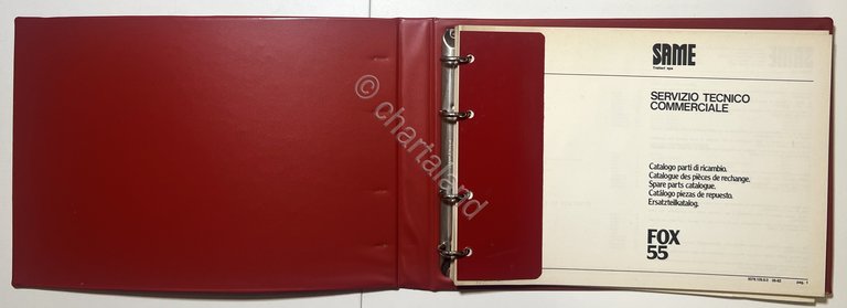 Catalogo Parti di Ricambio Originali SAME Trattori - Fox 55 …