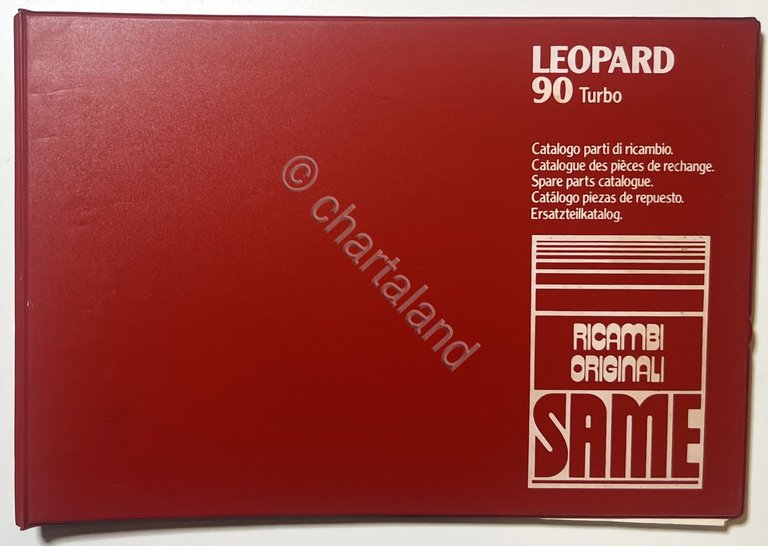 Catalogo Parti di Ricambio Originali SAME Trattori - Leopard 90 …