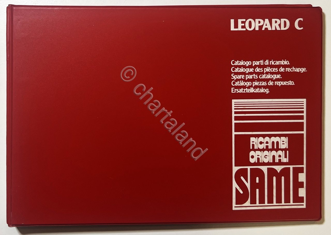 Catalogo Parti di Ricambio Originali SAME Trattori - Leopard C …