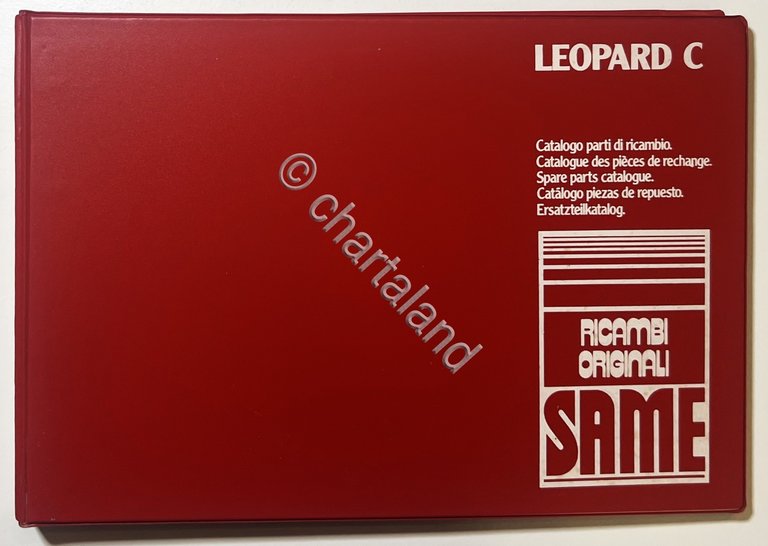 Catalogo Parti di Ricambio Originali SAME Trattori - Leopard C …