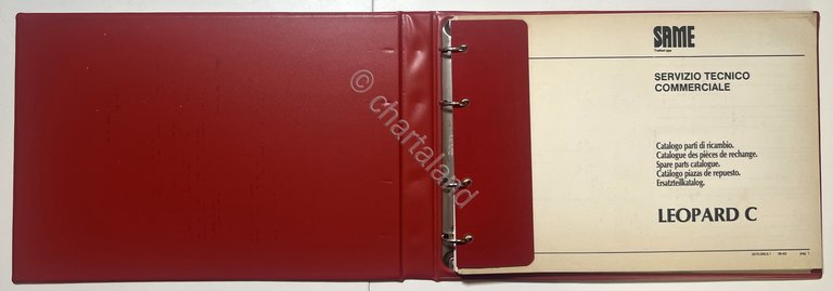 Catalogo Parti di Ricambio Originali SAME Trattori - Leopard C …