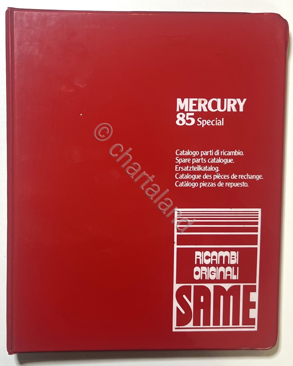 Catalogo Parti di Ricambio Originali SAME Trattori - Mercury 85 …