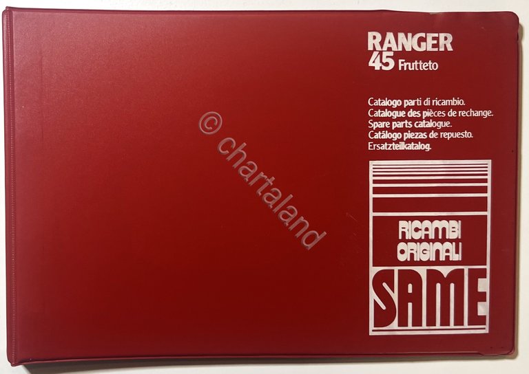 Catalogo Parti di Ricambio Originali SAME Trattori - Ranger 45 … | Immagine Gallery 1