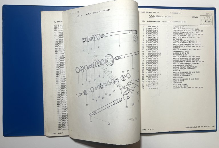 Catalogo Parti di Ricambio Originali SAME Trattori - Vigneron 45 …