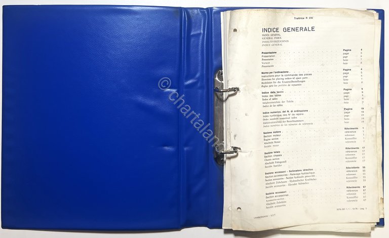 Catalogo Parti per Ricambio Lamborghini Trattori - R 235 - …