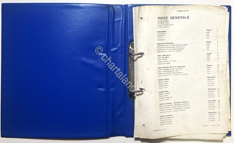 Catalogo Parti per Ricambio Lamborghini Trattori - R 235 - …