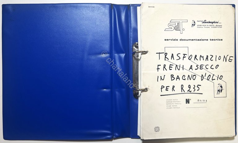 Catalogo Parti per Ricambio Lamborghini Trattori - R 235 - …