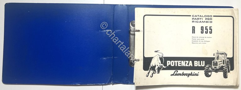 Catalogo Parti per Ricambio Lamborghini Trattori - R 955 Potenza …