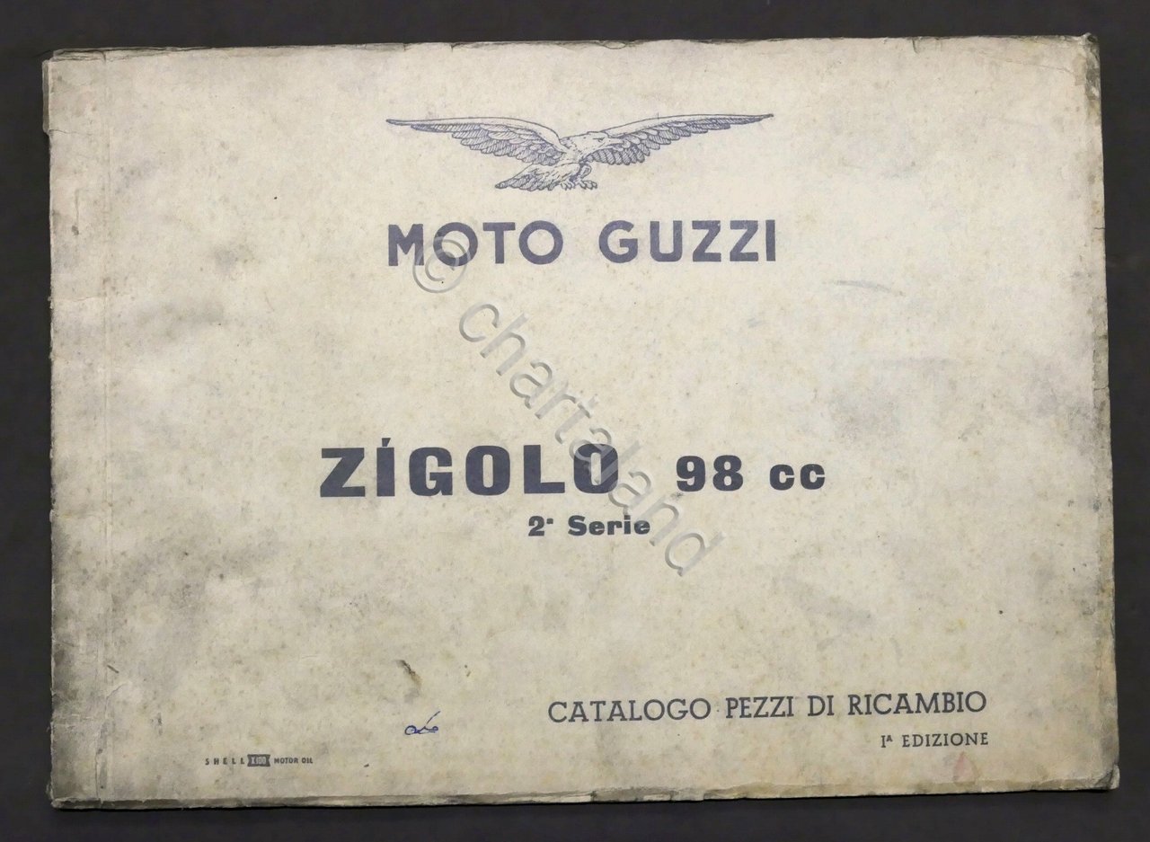 Catalogo pezzi di ricambio Moto Guzzi Zigolo 98 cc 2^ … | Immagine principale
