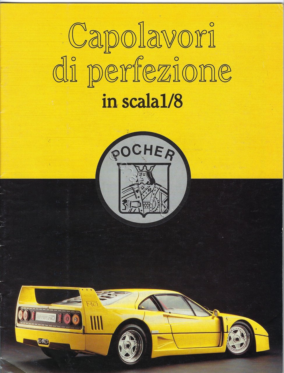 Catalogo Pocher auto scala 1/8