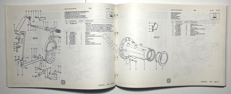 Catalogo Ricambi Originali Lamborghini Trattori - 1106 - ed. 1989