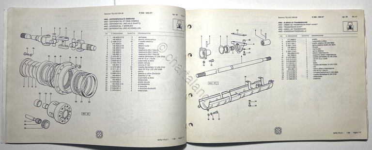 Catalogo Ricambi Originali Lamborghini Trattori - R 550 - 550 …