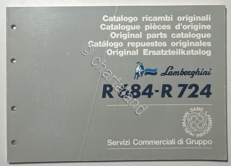 Catalogo Ricambi Originali Lamborghini Trattori - R 684 - R … | Immagine Gallery 1