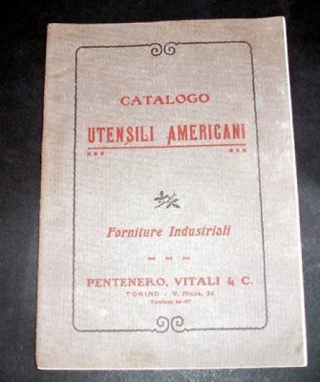 Catalogo Utensili Americani - Forniture industriali - 1921