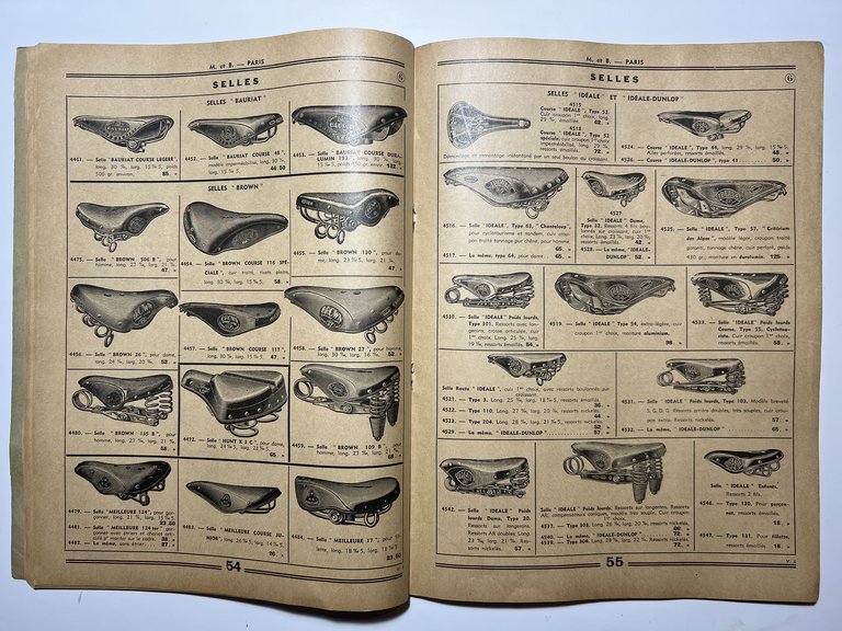 Catalogo Velocipedie Motocyclisme - Mestre & Blatge - ed. 1939
