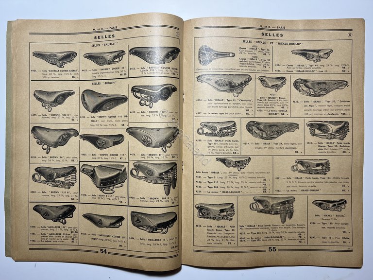 Catalogo Velocipedie Motocyclisme - Mestre & Blatge - ed. 1939