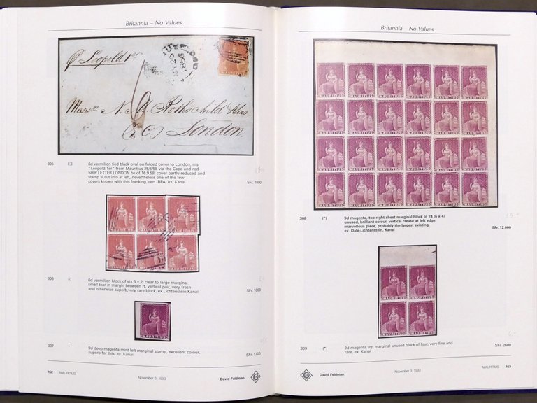 Catalogue Auction - Mauritius Classic Postal Stamps and Postal History …
