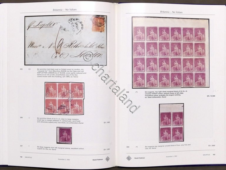 Catalogue Auction - Mauritius Classic Postal Stamps and Postal History …