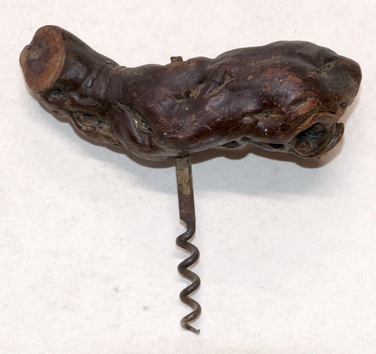 Cavatappi vintage in tralcio di vite - anni '50