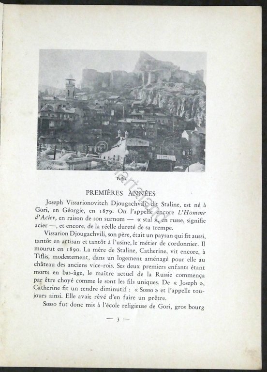 Celebrites d'hier et d'aujourd'hui - M. Gauthier - Staline - …