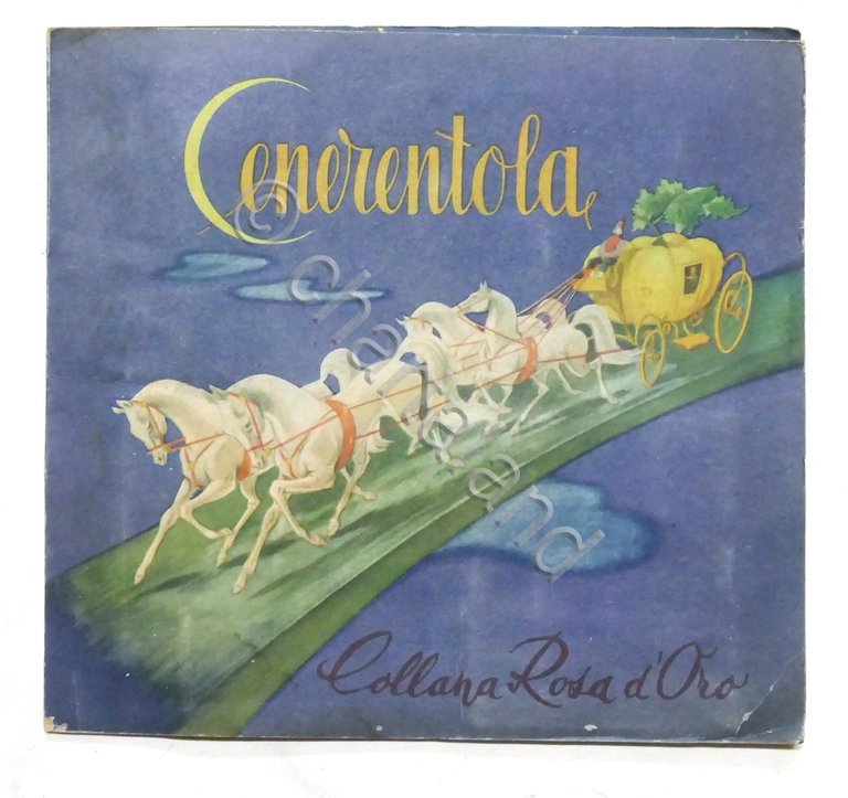 Cenerentola di Perrault - Libera versione di Dello Strologo - anni '50 Pop-up
