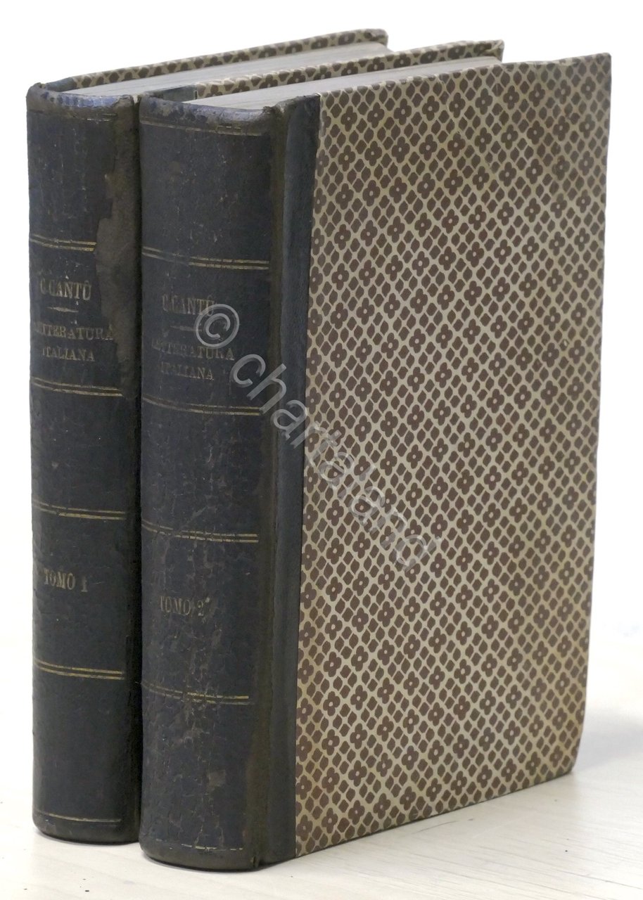 Cesare Cantù - Della letteratura italiana - Esempi e giudizi …