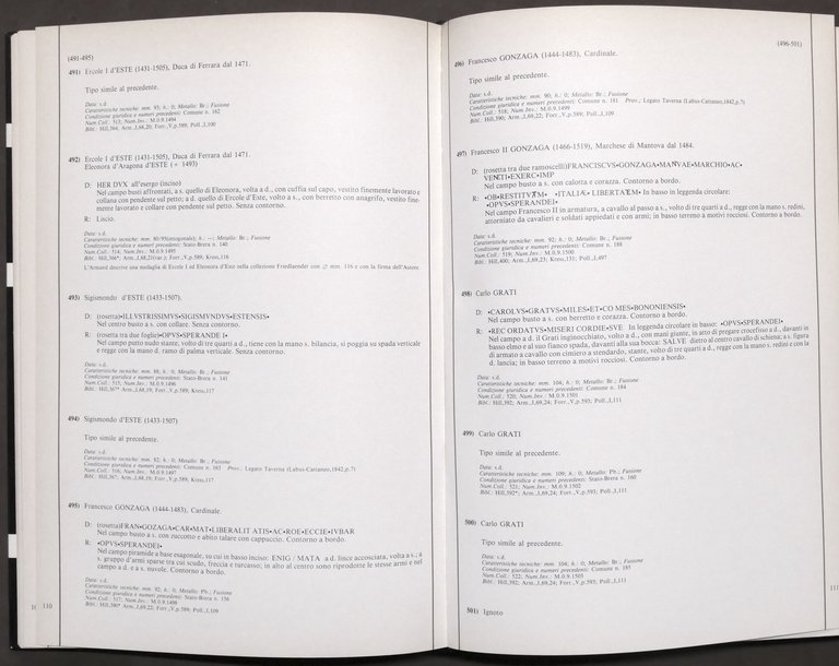 Cesare Johnson, Rodolfo Nartini - Catalogo delle Medaglie I - …