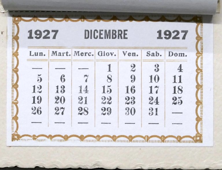 Chianti Bertolli - Calendario 1927 - Società Vinicola Toscana Sede … | Immagine Gallery 3