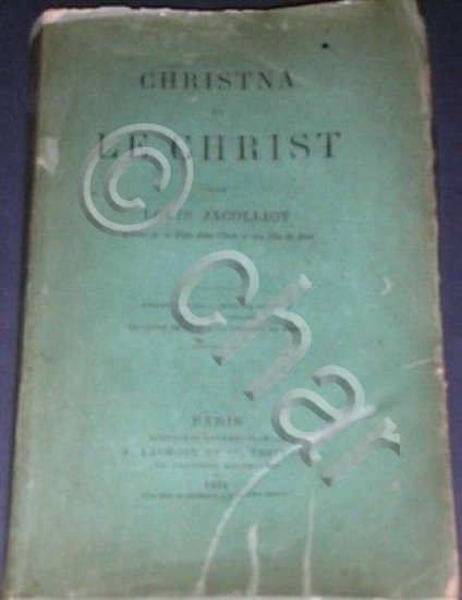 Christina Christ spiritismo occultismo magia 1^ ed 1874