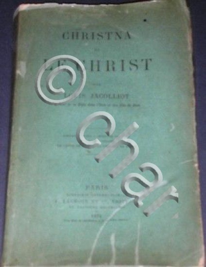 Christina Christ spiritismo occultismo magia 1^ ed 1874