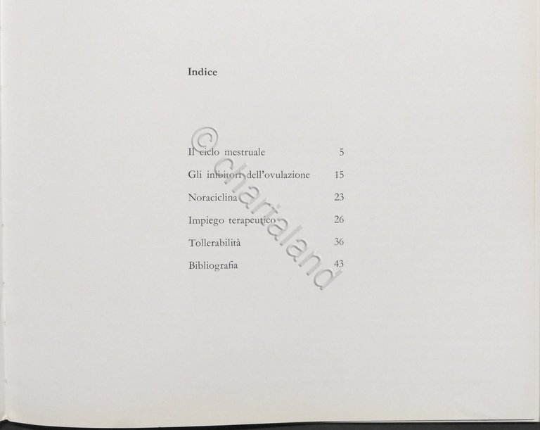 CIBA Industria Chimica - Gli inibitori dell'ovulazione - ed. 1965