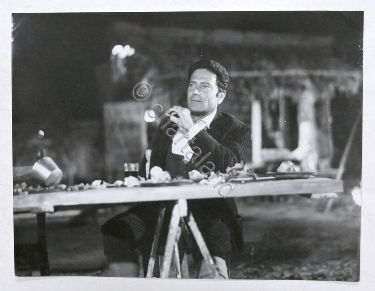 Cinema - Fotografia attore Raf Vallone - 1962