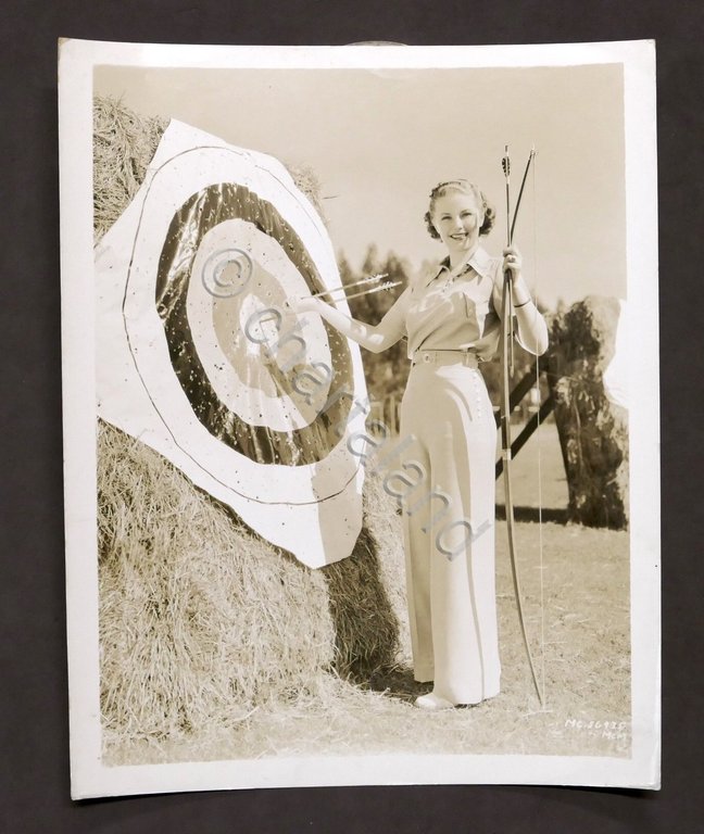 Cinema - Fotografia dell?attrice statunitense Jean Chatburn - anni ?30