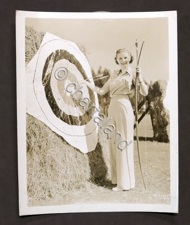 Cinema - Fotografia dell?attrice statunitense Jean Chatburn - anni ?30