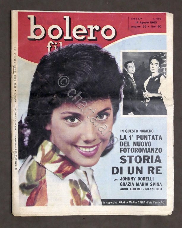 Fotoromanzi - Rivista Bolero Film N. 693 - 1960 In …