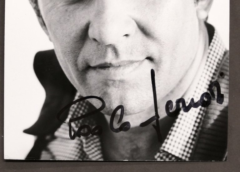 Cinema - Televisione Autografo dell'attore Paolo Ferrari - anni '60