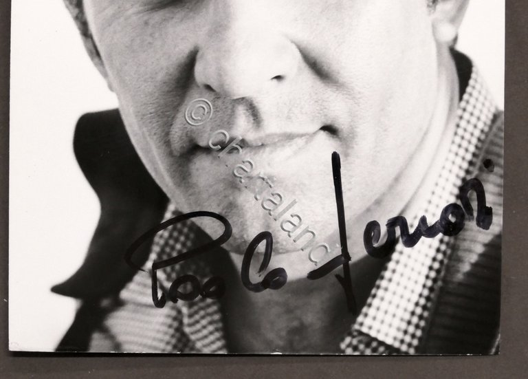 Cinema - Televisione Autografo dell'attore Paolo Ferrari - anni '60