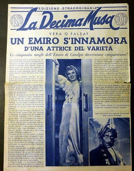 Cinema Film Pubblicità Brochure Un Mare di guai - 1939 | Immagine principale