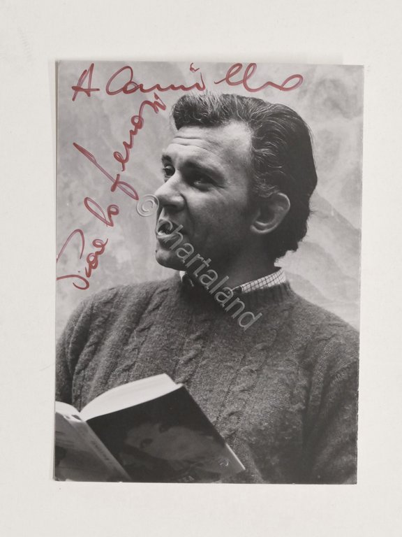 Cinema Televisione - Autografo dell'attore Paolo Ferrari - anni '60