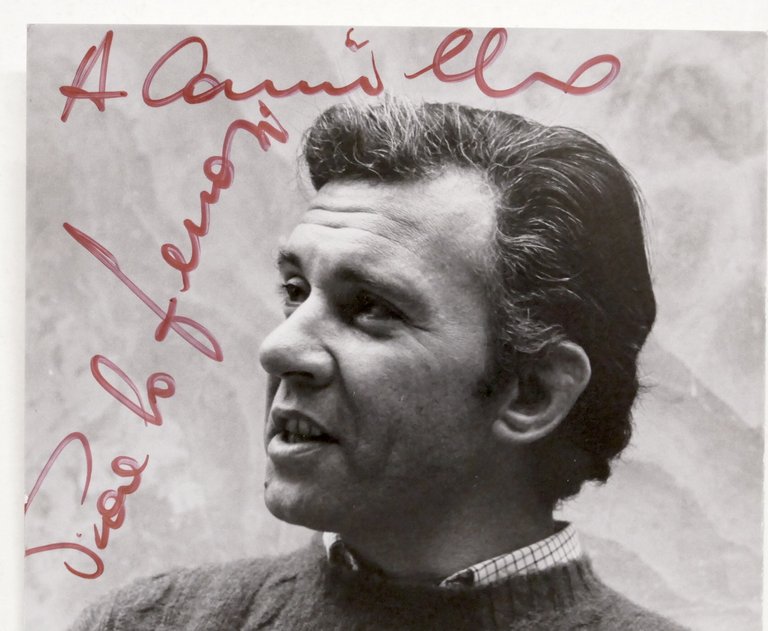 Cinema Televisione - Autografo dell'attore Paolo Ferrari - anni '60